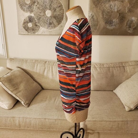 Anne Cole Sand Stripe Printed Cover-Up size XS/Sm - Picture 7 of 12